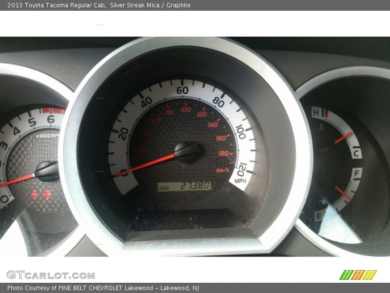 Silver Streak Mica / Graphite 2013 Toyota Tacoma Regular Cab
