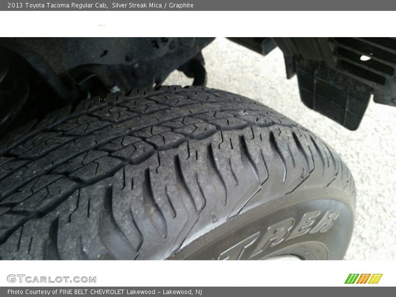 Silver Streak Mica / Graphite 2013 Toyota Tacoma Regular Cab