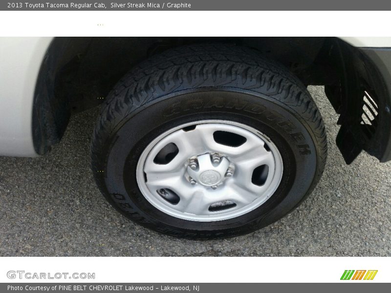 Silver Streak Mica / Graphite 2013 Toyota Tacoma Regular Cab