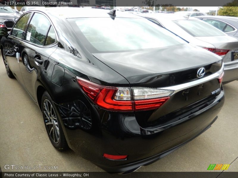 Obsidian / Flaxen 2017 Lexus ES 350
