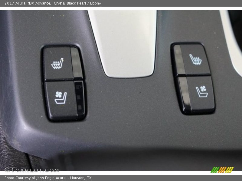 Crystal Black Pearl / Ebony 2017 Acura RDX Advance