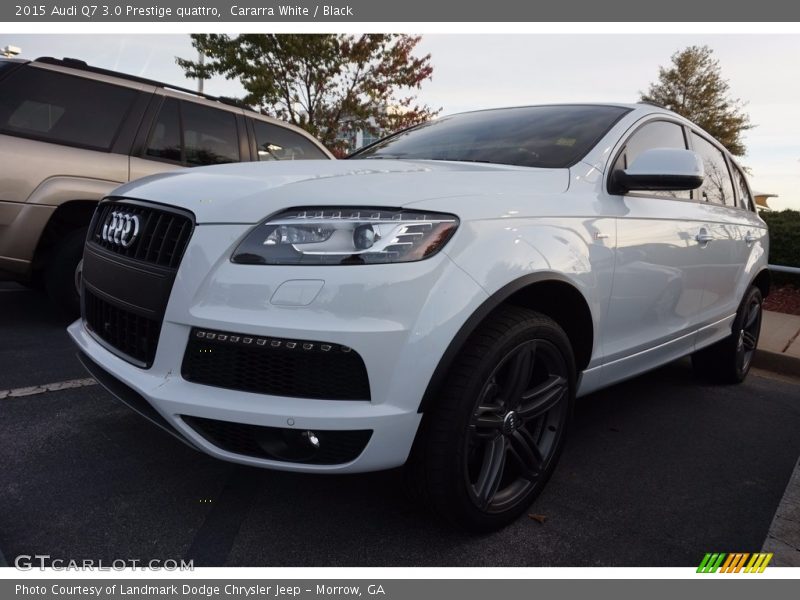 Cararra White / Black 2015 Audi Q7 3.0 Prestige quattro