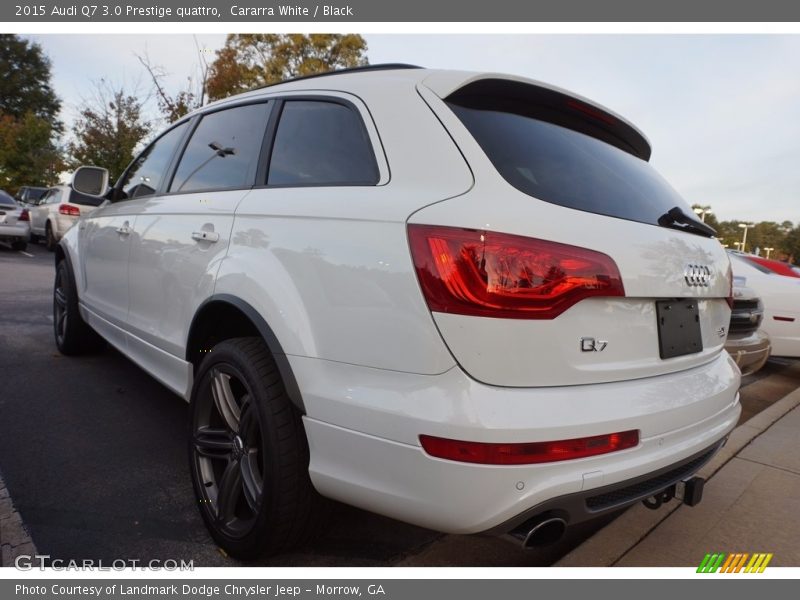 Cararra White / Black 2015 Audi Q7 3.0 Prestige quattro
