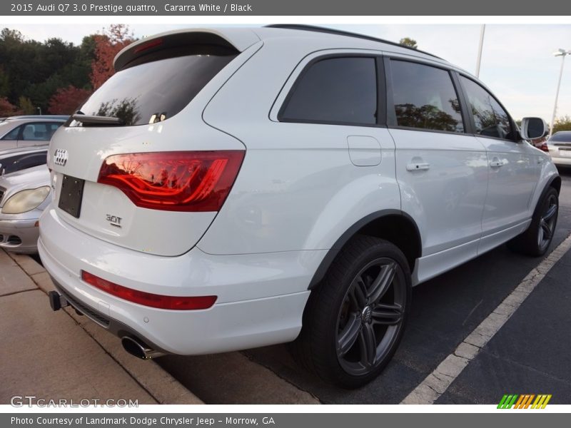 Cararra White / Black 2015 Audi Q7 3.0 Prestige quattro