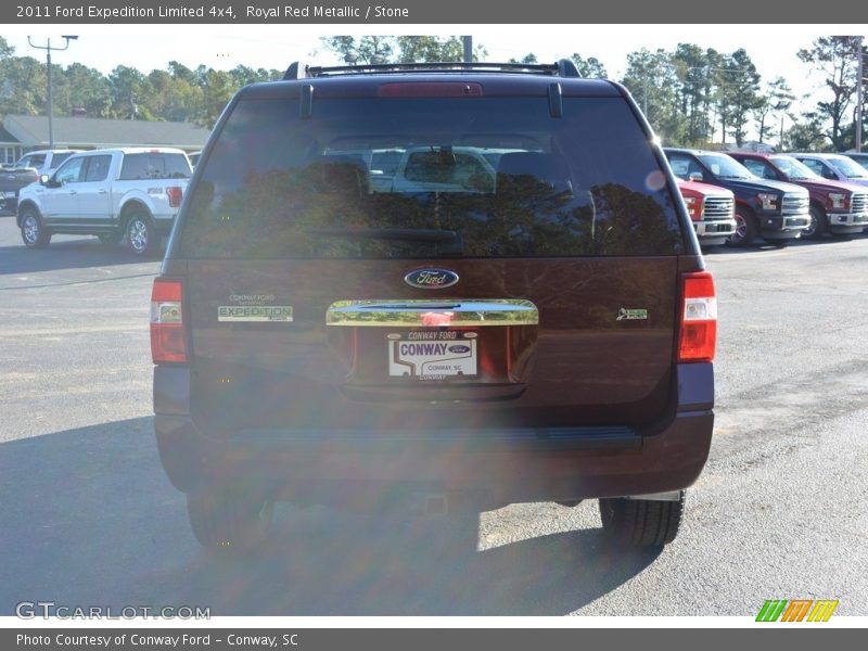 Royal Red Metallic / Stone 2011 Ford Expedition Limited 4x4