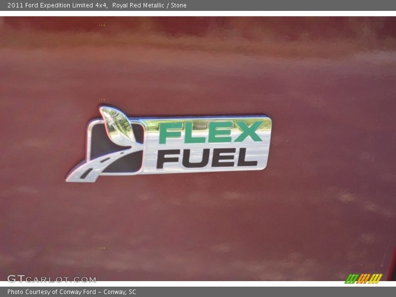 Royal Red Metallic / Stone 2011 Ford Expedition Limited 4x4