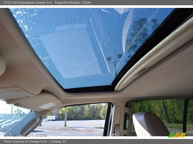 Royal Red Metallic / Stone 2011 Ford Expedition Limited 4x4