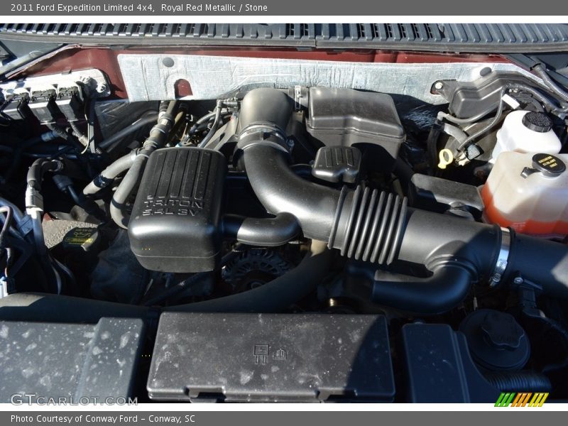 Royal Red Metallic / Stone 2011 Ford Expedition Limited 4x4