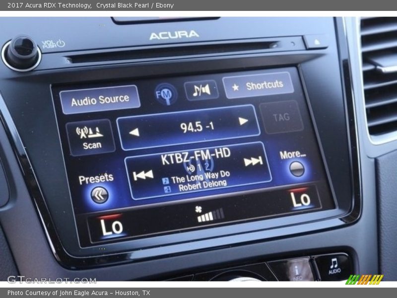 Crystal Black Pearl / Ebony 2017 Acura RDX Technology