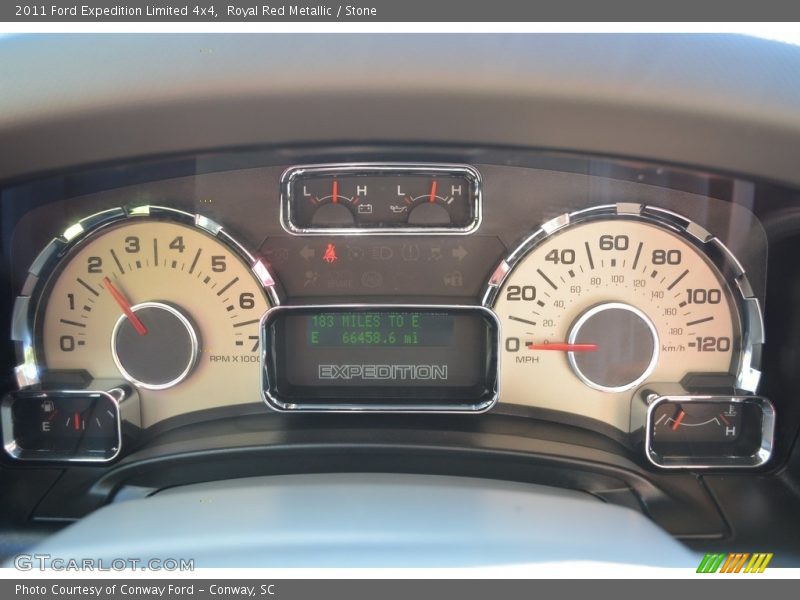 Royal Red Metallic / Stone 2011 Ford Expedition Limited 4x4