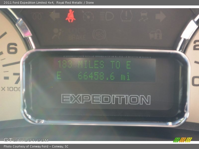 Royal Red Metallic / Stone 2011 Ford Expedition Limited 4x4