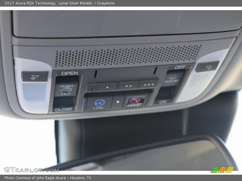 Lunar Silver Metallic / Graystone 2017 Acura RDX Technology