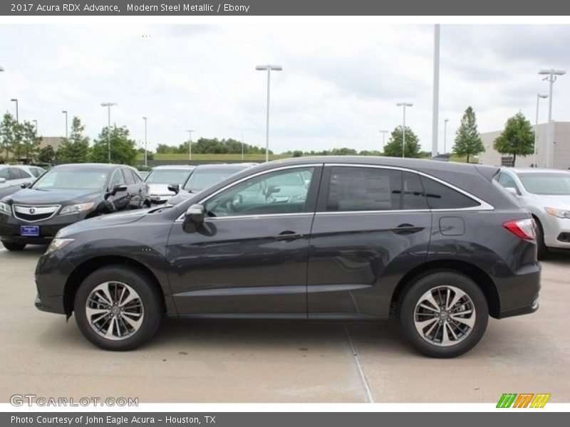 Modern Steel Metallic / Ebony 2017 Acura RDX Advance