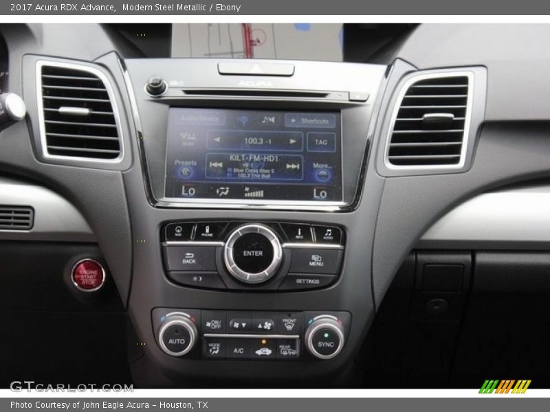 Modern Steel Metallic / Ebony 2017 Acura RDX Advance