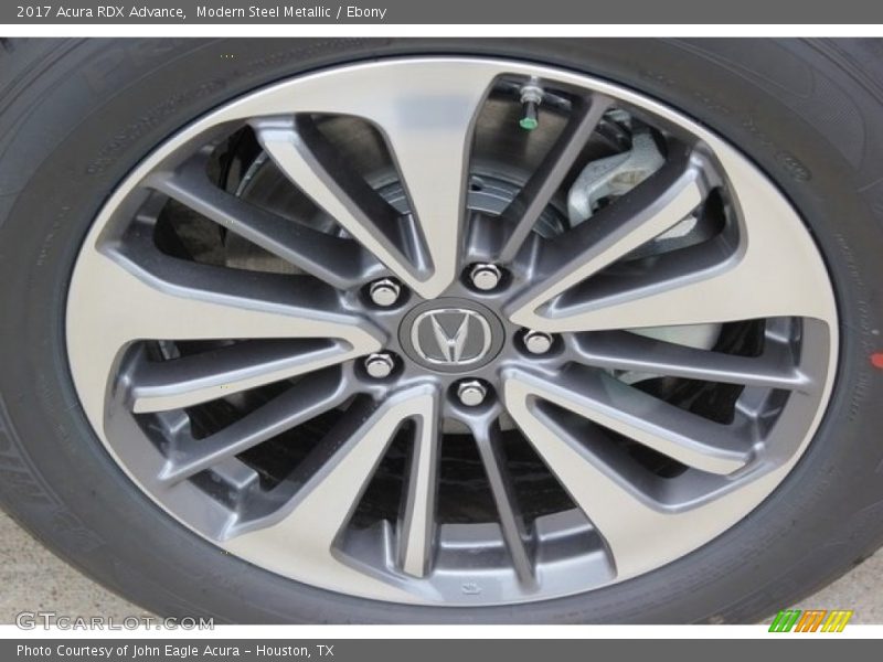 Modern Steel Metallic / Ebony 2017 Acura RDX Advance