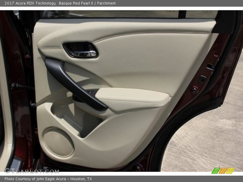 Basque Red Pearl II / Parchment 2017 Acura RDX Technology