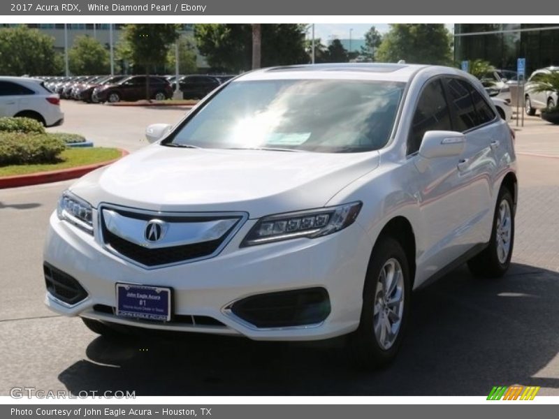 White Diamond Pearl / Ebony 2017 Acura RDX