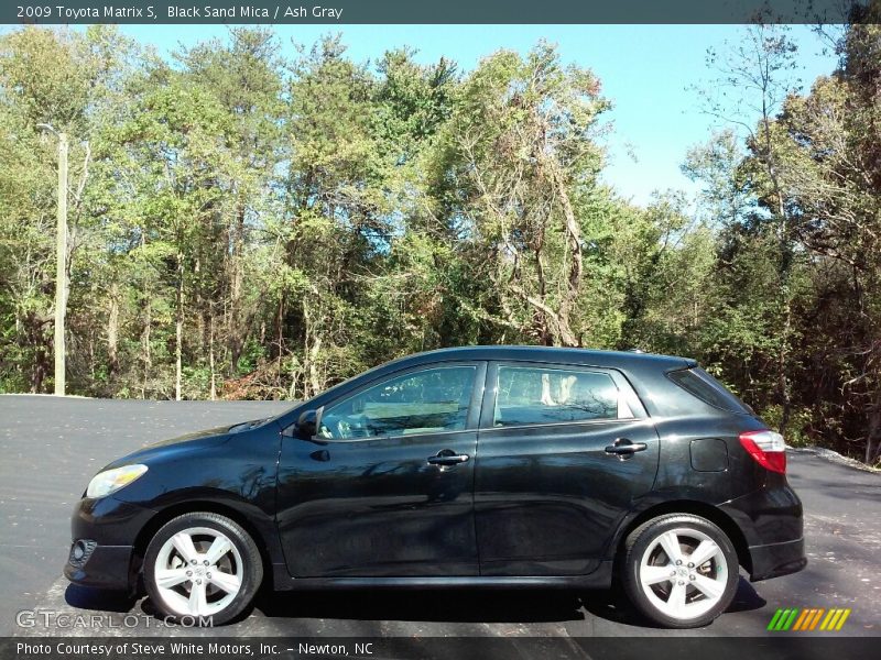 Black Sand Mica / Ash Gray 2009 Toyota Matrix S