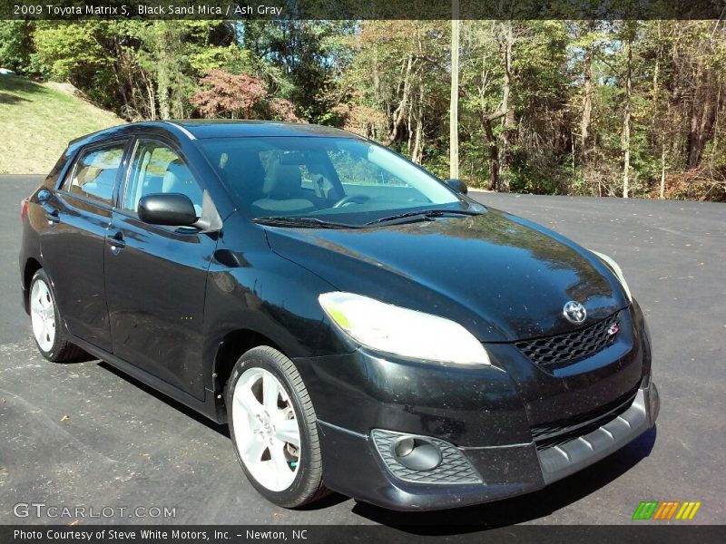 Black Sand Mica / Ash Gray 2009 Toyota Matrix S