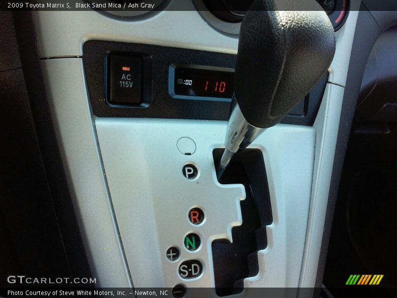 Black Sand Mica / Ash Gray 2009 Toyota Matrix S