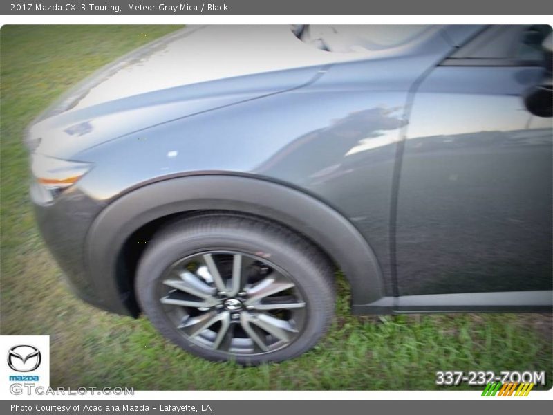 Meteor Gray Mica / Black 2017 Mazda CX-3 Touring
