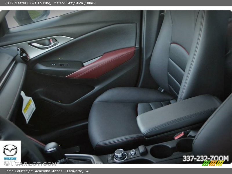 Meteor Gray Mica / Black 2017 Mazda CX-3 Touring