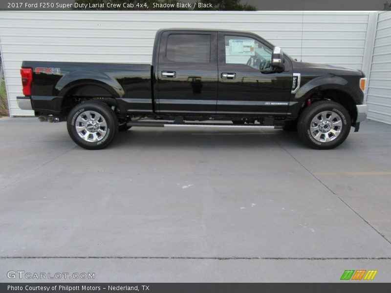 Shadow Black / Black 2017 Ford F250 Super Duty Lariat Crew Cab 4x4
