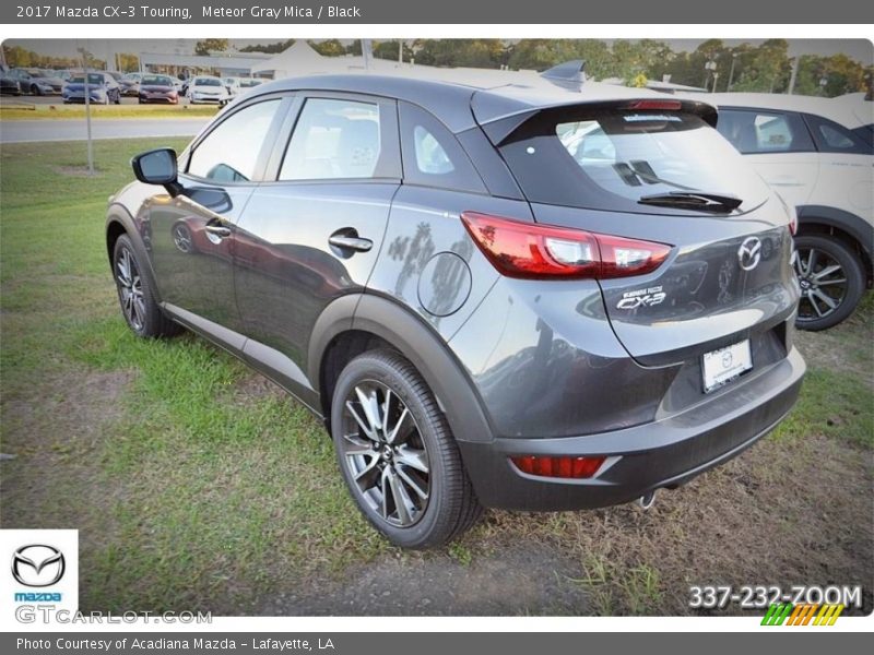 Meteor Gray Mica / Black 2017 Mazda CX-3 Touring