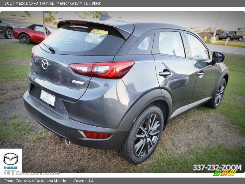 Meteor Gray Mica / Black 2017 Mazda CX-3 Touring