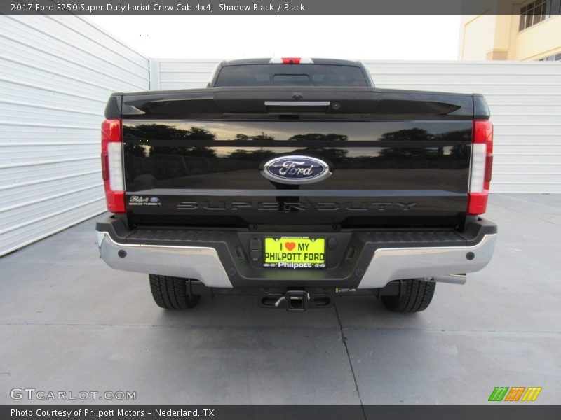 Shadow Black / Black 2017 Ford F250 Super Duty Lariat Crew Cab 4x4