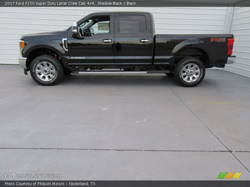 Shadow Black / Black 2017 Ford F250 Super Duty Lariat Crew Cab 4x4