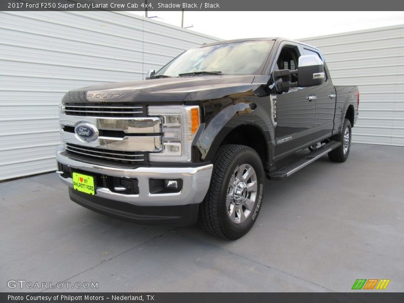 Shadow Black / Black 2017 Ford F250 Super Duty Lariat Crew Cab 4x4
