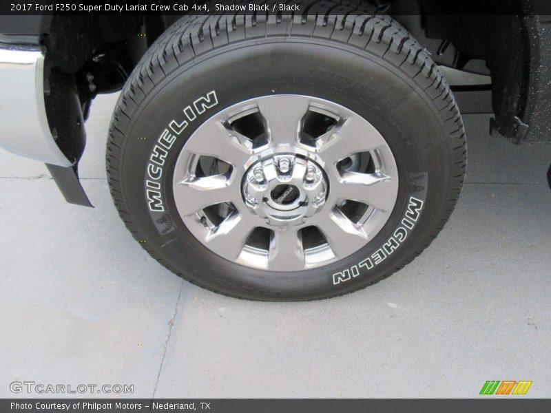 Shadow Black / Black 2017 Ford F250 Super Duty Lariat Crew Cab 4x4