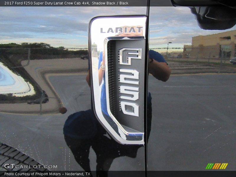 Shadow Black / Black 2017 Ford F250 Super Duty Lariat Crew Cab 4x4