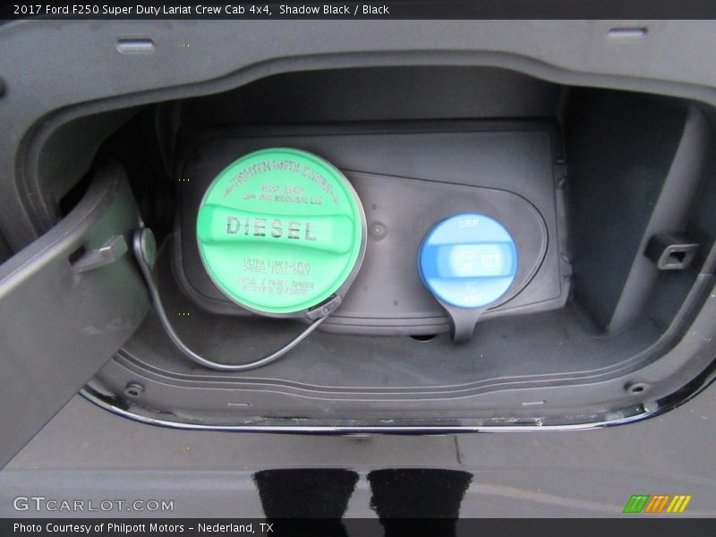 Shadow Black / Black 2017 Ford F250 Super Duty Lariat Crew Cab 4x4