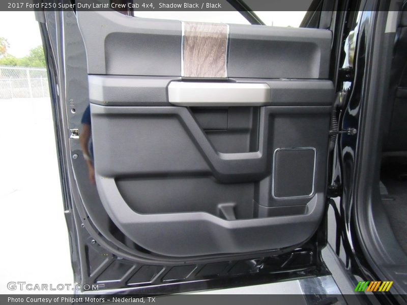 Shadow Black / Black 2017 Ford F250 Super Duty Lariat Crew Cab 4x4