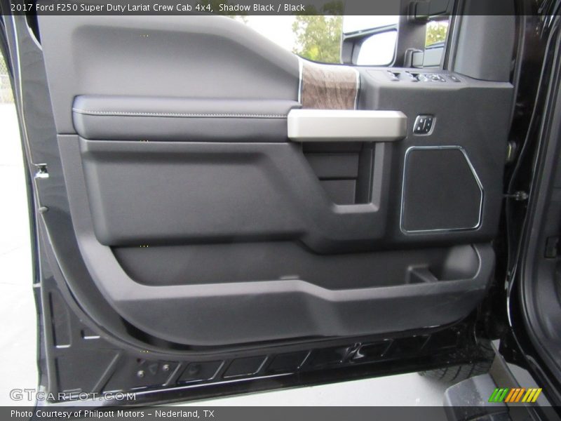 Shadow Black / Black 2017 Ford F250 Super Duty Lariat Crew Cab 4x4