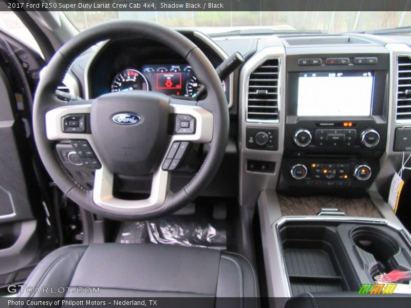 Shadow Black / Black 2017 Ford F250 Super Duty Lariat Crew Cab 4x4