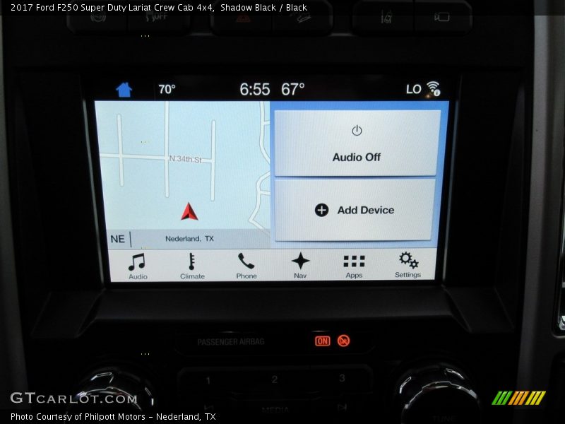 Shadow Black / Black 2017 Ford F250 Super Duty Lariat Crew Cab 4x4