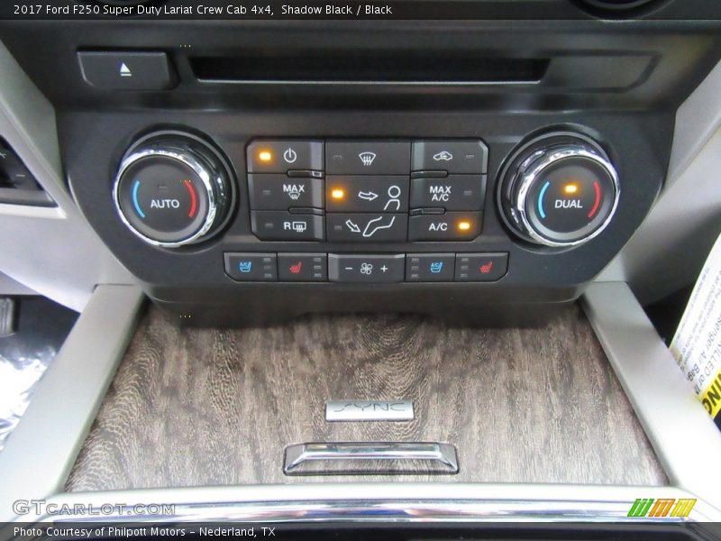 Shadow Black / Black 2017 Ford F250 Super Duty Lariat Crew Cab 4x4
