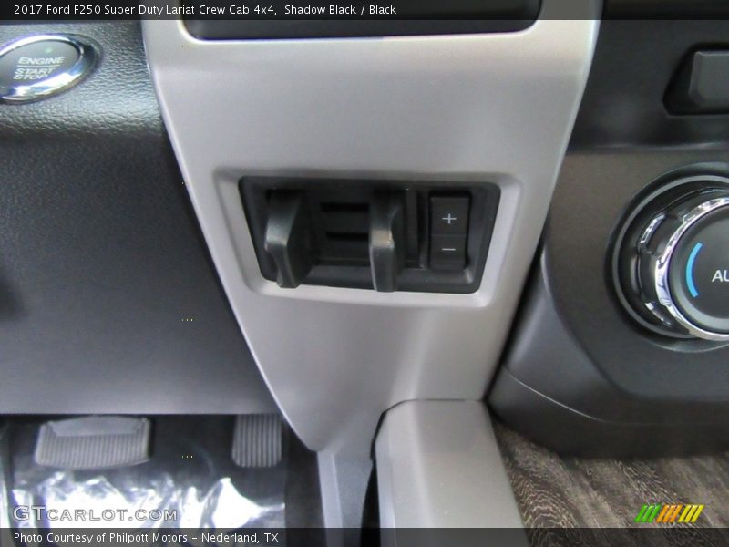 Shadow Black / Black 2017 Ford F250 Super Duty Lariat Crew Cab 4x4