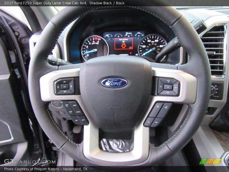 Shadow Black / Black 2017 Ford F250 Super Duty Lariat Crew Cab 4x4