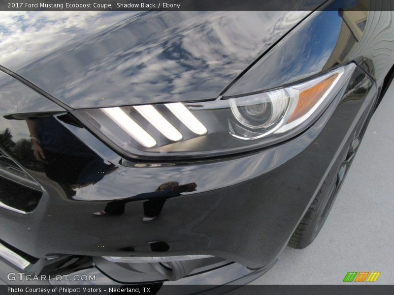 Shadow Black / Ebony 2017 Ford Mustang Ecoboost Coupe