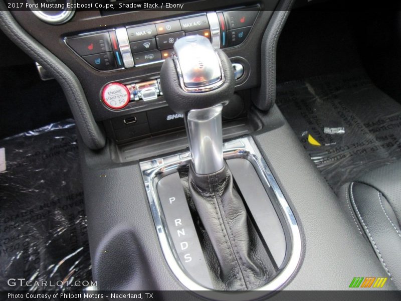 Shadow Black / Ebony 2017 Ford Mustang Ecoboost Coupe