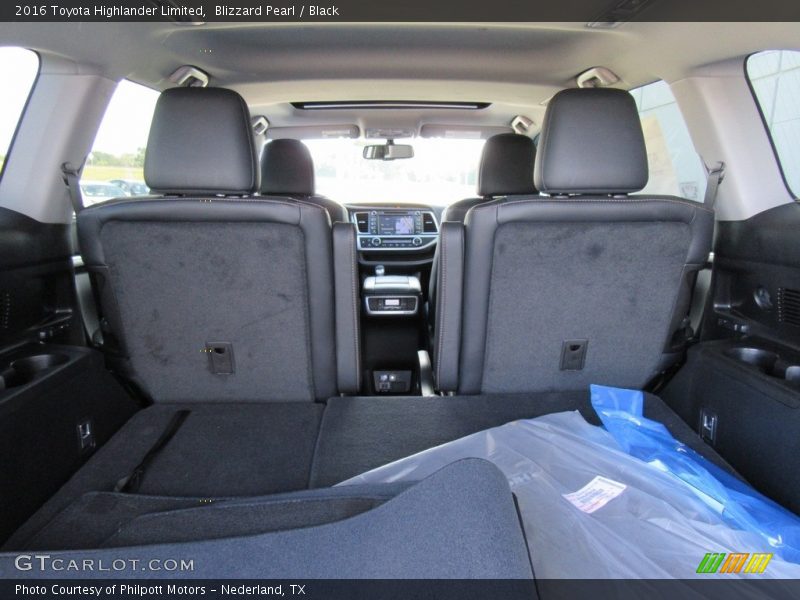 Blizzard Pearl / Black 2016 Toyota Highlander Limited