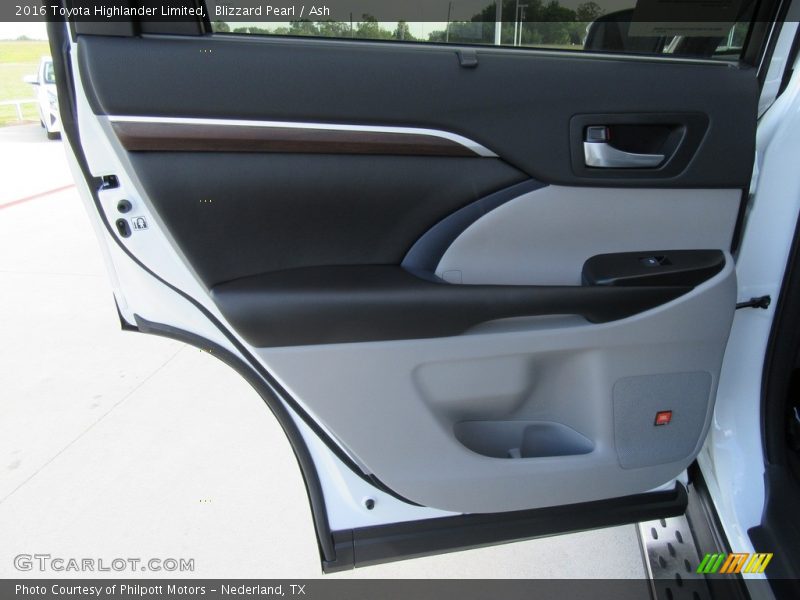 Blizzard Pearl / Ash 2016 Toyota Highlander Limited