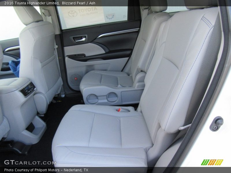 Blizzard Pearl / Ash 2016 Toyota Highlander Limited