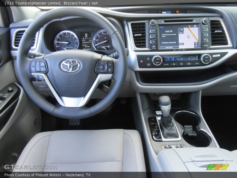 Blizzard Pearl / Ash 2016 Toyota Highlander Limited