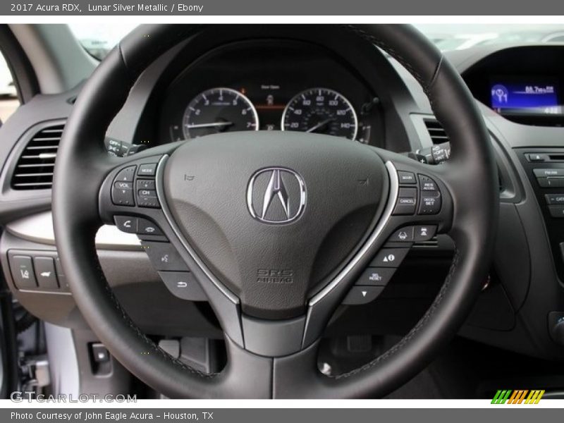 Lunar Silver Metallic / Ebony 2017 Acura RDX