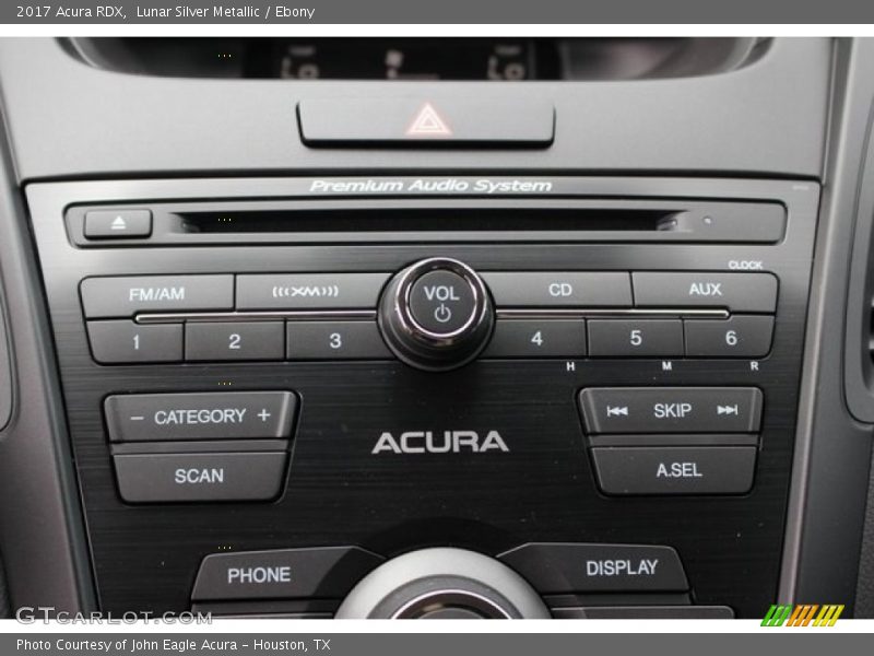Lunar Silver Metallic / Ebony 2017 Acura RDX